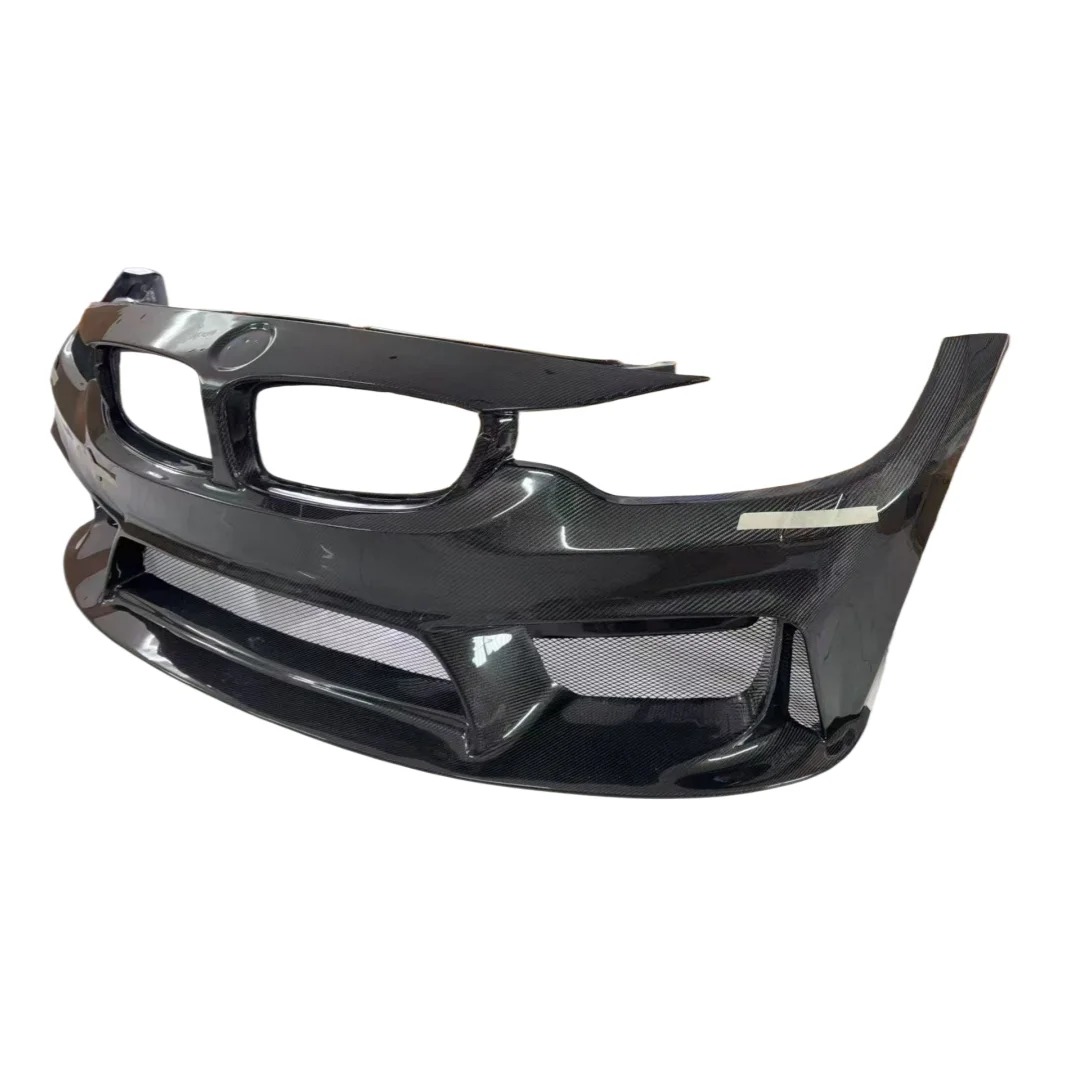 For  F80 M3 / F82 M4 3D Semi Carbon Fiber Front Bumper Modification Kit - High Quality & Customized